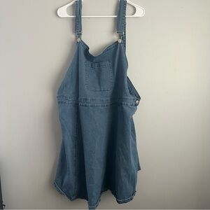 Agnes Orinda Denim Overall Dress Women Jean Jumper 3xl 4XL 5xl 4x 5x